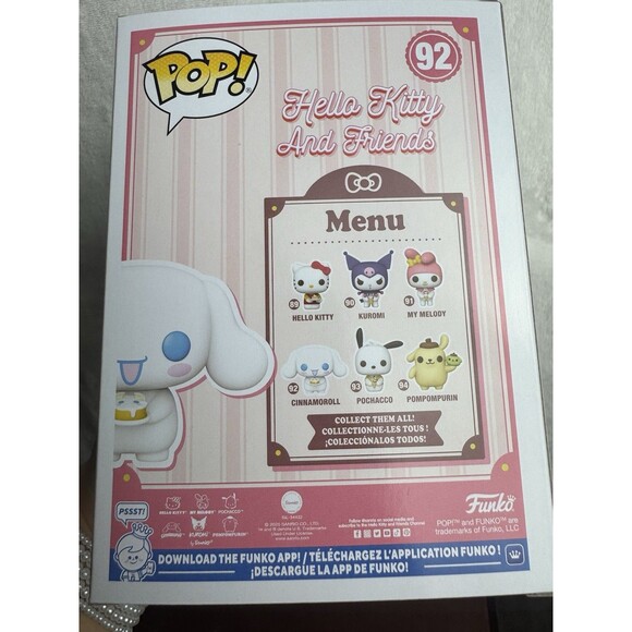Funko Hello Kitty Cinnamoroll Diamond Exclusive Preorder LE 7500 New in Box - Picture 4 of 5